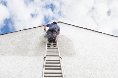 Peinture extérieure à Hudimesnil — façades et ravalement